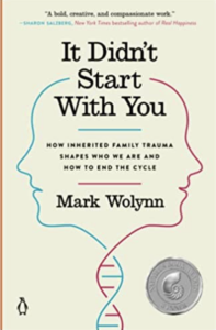 A book cover with two faces and the words " to start with you ".